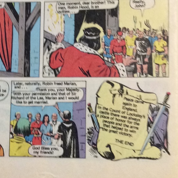 Vtg The Adventures of Robin Hood #4, 1979. #2 prt. - Picture 5 of 7